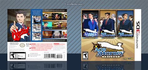 Viewing Full Size Phoenix Wright Ace Attorney Trilogy Box Cover
