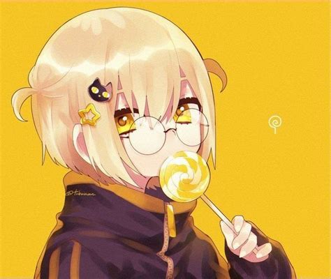 Cute Pfp Series Yellow Anime Amino