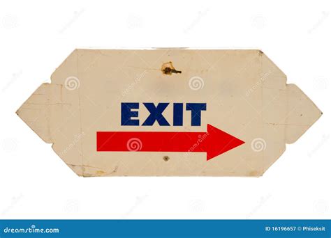 Exit Stock Image Image Of Grungy Danger Architecture 16196657