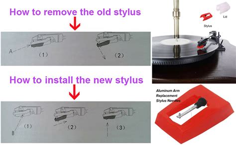 Amazon Com 4 Pack Record Player Needle Diamond Replacement Stylus