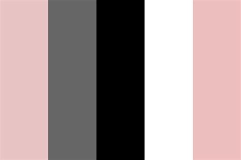 Blush And Grey Color Palette