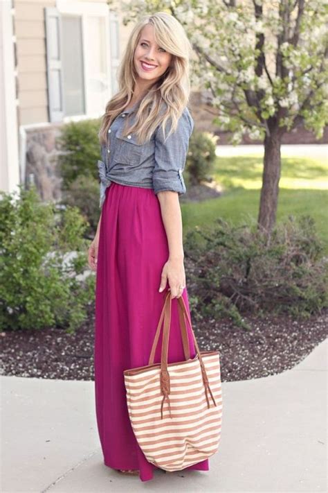 Tops To Wear With Maxi Skirts Fashion Style