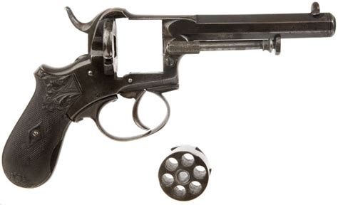 Antique Pin Fire Revolver Allied Deactivated Guns Deactivated Guns