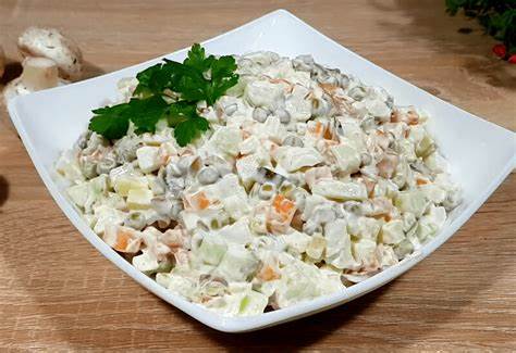 Салат оливье диеты Постный салат Оливье – пошаговый рецепт с фото Постный салат Оливье – пошаговый рецепт с фото Салат оливье диеты