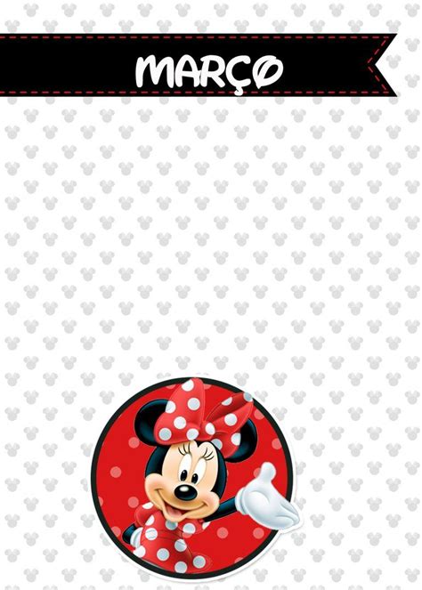 Planner Minnie Mouse Capa Marco Mickey And Minnie Love Mickey Minnie Mouse Cute Art