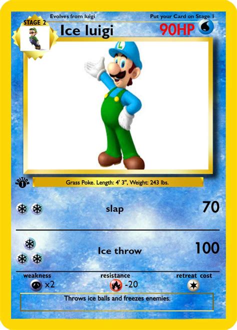 Card Gallery PokeCardMaker Cards Enemy Ice Ball