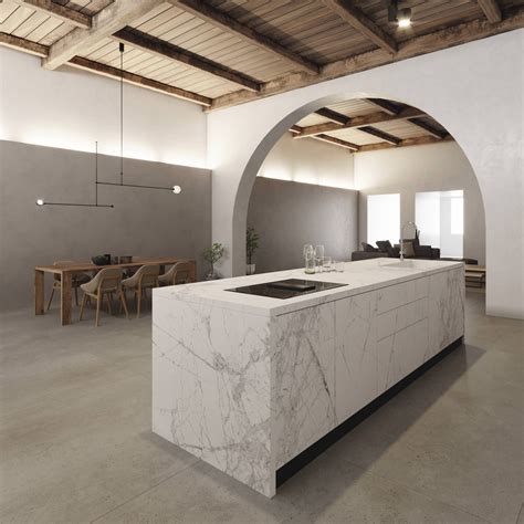 All Natural Stone Inalco Syros Super Blanco Porcelain Slab