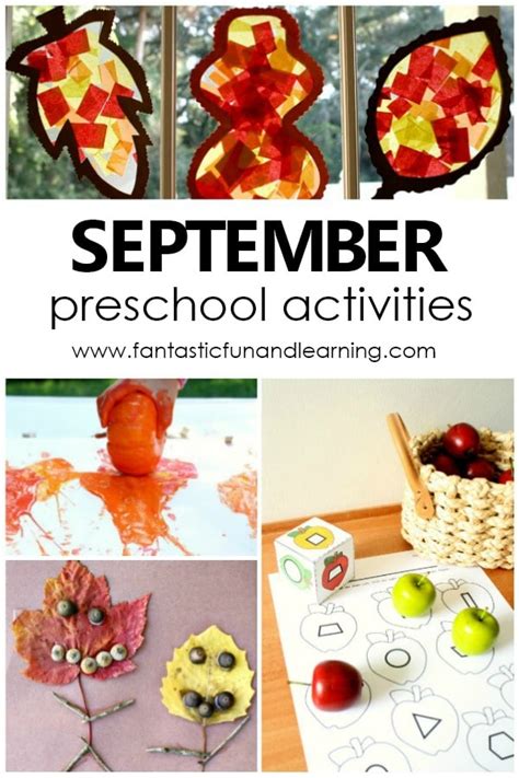 September Preschool Theme Ideas