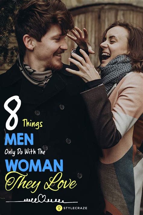 8 Things Men Do Only For The Woman They Love Riset