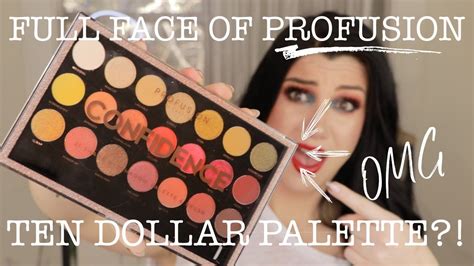Profusion Cosmetics Review Full Face Youtube