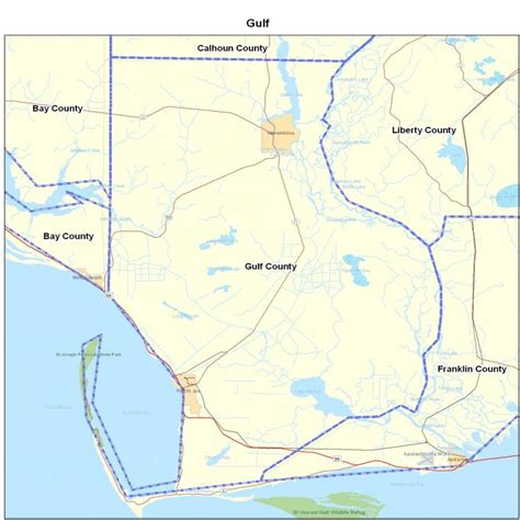 Gulf County Fl Map Florida Map Map Of Florida Florida State