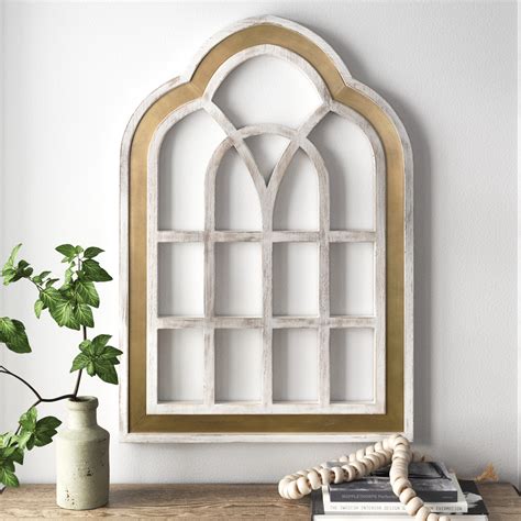 Laurel Foundry Modern Farmhouse Cathedral Window Wall Décor Wayfair