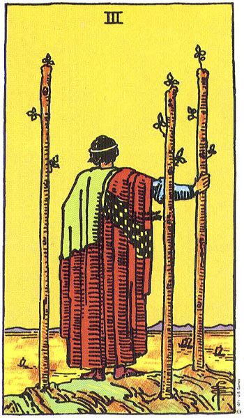 Three Of Wands Thoth Tarot Card Tutorial Esoteric Meanings