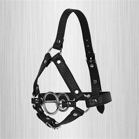 Adult Toys Open Mouth Gag Oral Sex Ring Head Harness Sex Mask Restraint Stainless Steel Ball Gag