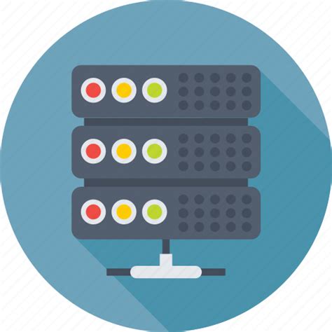 Database Network Server Server Server Connection Web Hosting Icon