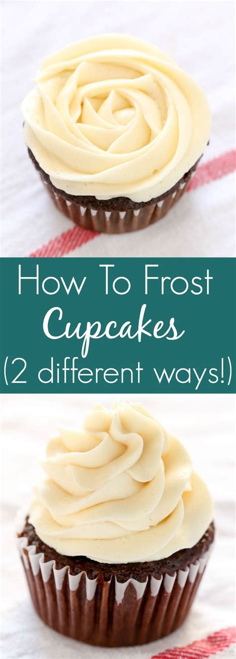 How To Frost Cupcakes Artofit