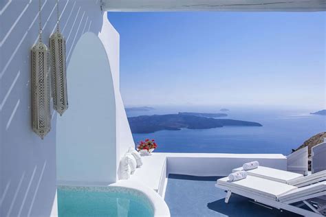7 Stunning Hotels In Santorini With Private Pools And Some Are Muslim