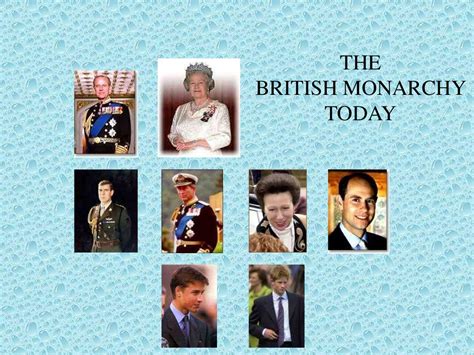 The British Monarchy Today презентация онлайн