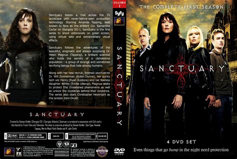 Sanctuary Season 1 Tv Dvd Custom Covers Sanctuary Season 1