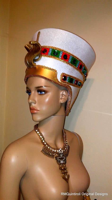 egyptian crown nefertiti headdress nefertiti hat burning etsy
