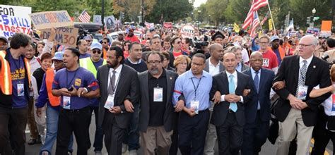 Massive Immigration Reform Rally Proceeds In Washington D C