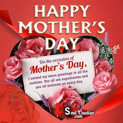 Happy Mothers Day Greetings For All Mothers