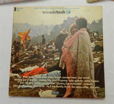 3 Lp Woodstock Music From The Original Soundtrack Cotillion Vg To Vg 12 00 Picclick