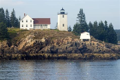 Burnt Coat Harbor Lighthouse Swans Island Maine Img0745 Jeremy