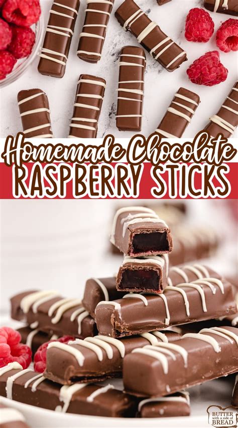 Chocolate Raspberry Sticks Are Made With A Delicious Raspberry Jelly