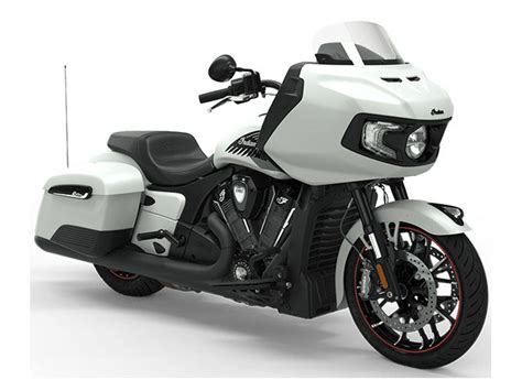 Very happy with bike so far. 2020 Indian Challenger® Dark Horse® White Smoke ...