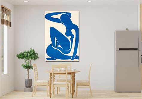 Henri Matisse Blue Nude Canvas Print Wall Art Henri Matisse Etsy