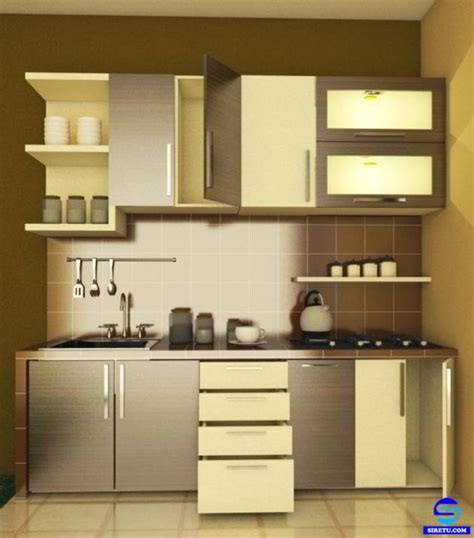 Semakin beragam fungsi seperti rak bisa menampung alat. ツ 20+ desain & harga kitchen set minimalis modern : murah ...