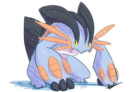 Mega Swampert By Pidoodle On Deviantart