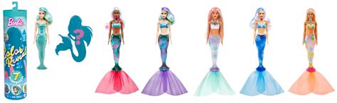 barbie color reveal mermaid doll with 7 surprises styles may vary gtp41 gtp42 gtp43 toyschoose