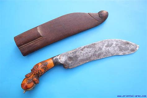 Oriental Arms Good Heavy 18c Piha Kahetta Dagger Knife From Sri Lanka