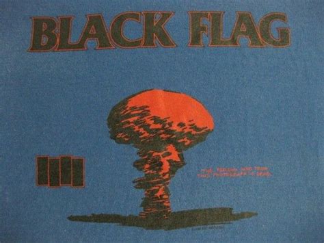 Vintage Black Flag 1986 Tour T Shirt Large Etsy