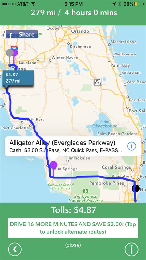 Printable Florida Toll Roads Map Web Our Comprehensive Maps Section