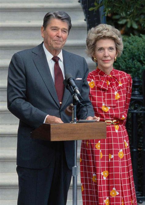 Nancy Reagan Wore The Reagan Red Instyle