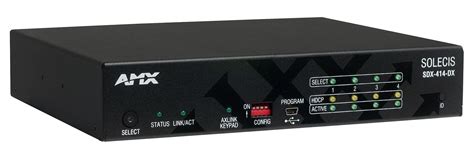 Amx Amx Fg1010 314 Solecis 4x1 4k Hdmi Digital Switcher With Dxlink