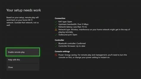 Understanding Your Remote Play Setup Test Results Xbox Support