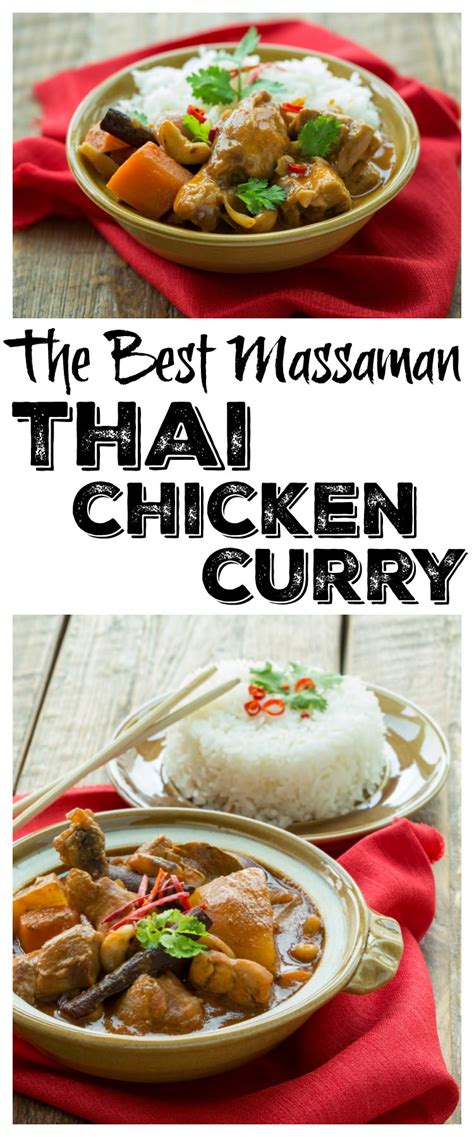 The Best Massaman Thai Chicken Curry Recipe - My Mommy Style