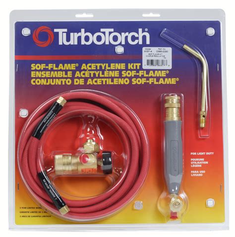 Turbotorch Sof Flame Torch Kit Wsf Air Acetylene