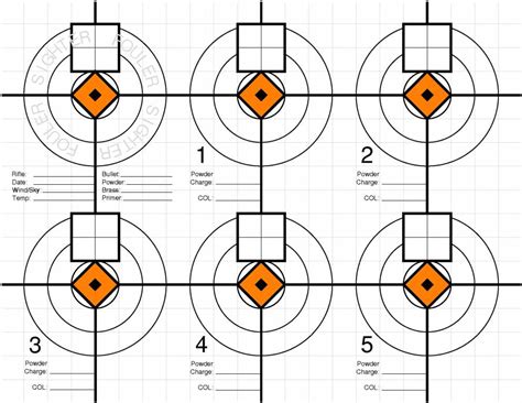 need a good target design for load development shooters forum