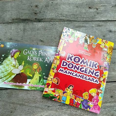 Komik Dongeng Mancanegara Bonus Buku Cerita Gadis Penjual Korek Api