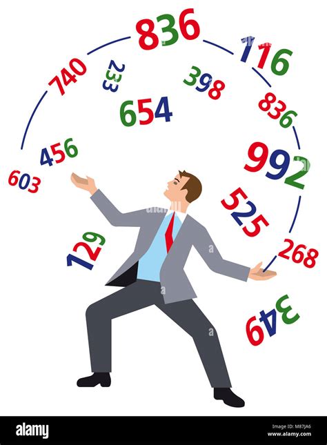 Vertical Numbers Cut Out Stock Images And Pictures Alamy