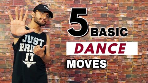 5 Basic Dancehip Hop Moves For Beginners Part 1 Youtube