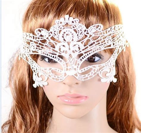 Sexy Women Cutout Hollow Lace Half Face Mask Veil Prom Eye Butterfly Flower Halloween Masquerade