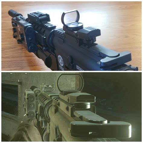 I Made A Clone Of My Favorite Gun From Cod4 In Airsoft The M4a1 Sopmod
