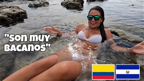 Colombiana Enamorada De El Salvador Esto Es Una Chimba Parce Youtube
