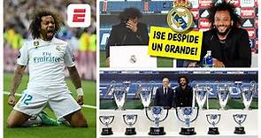 CONMOVEDOR Marcelo rompe en llanto en emotiva despedida del Real Madrid: Dejo un legado | La Liga